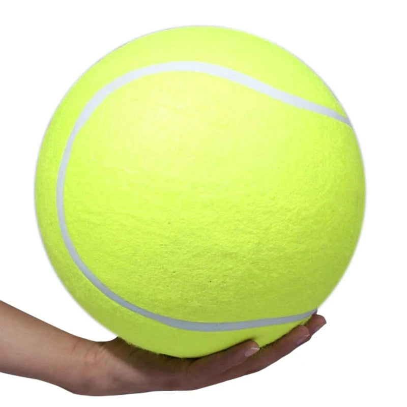 20.5cm Pet Dog Toy Tennis Ball Pet Training ToysOversize Giant Rubber Tennis Chew Balls for Large Pet Puppies Fun